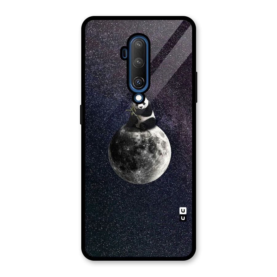 Panda Space Glass Back Case for OnePlus 7T Pro
