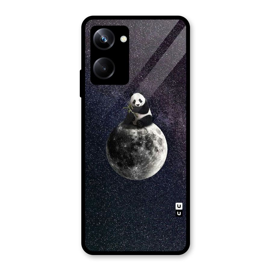 Panda Space Glass Back Case for Realme 10 Pro