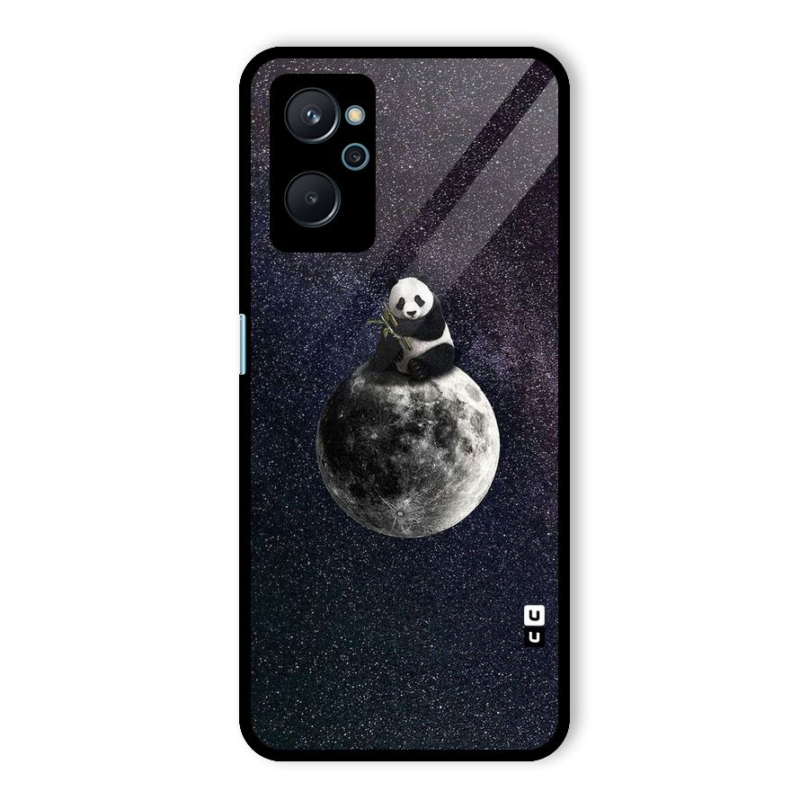 Panda Space Glass Back Case for Realme 9i