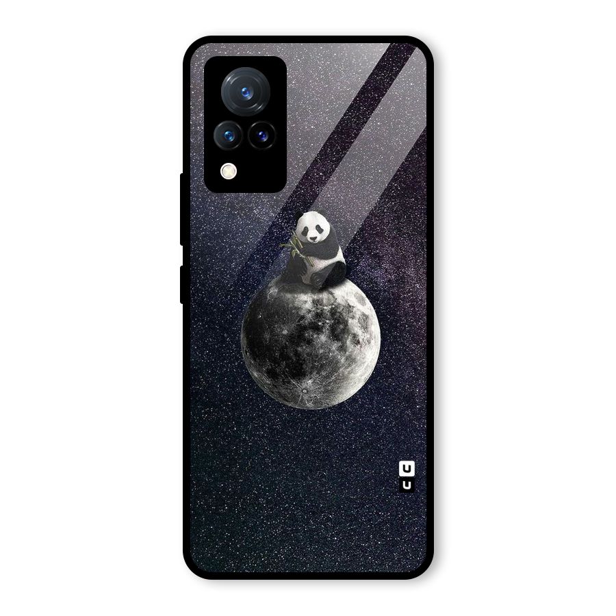 Panda Space Glass Back Case for Vivo V21 5G