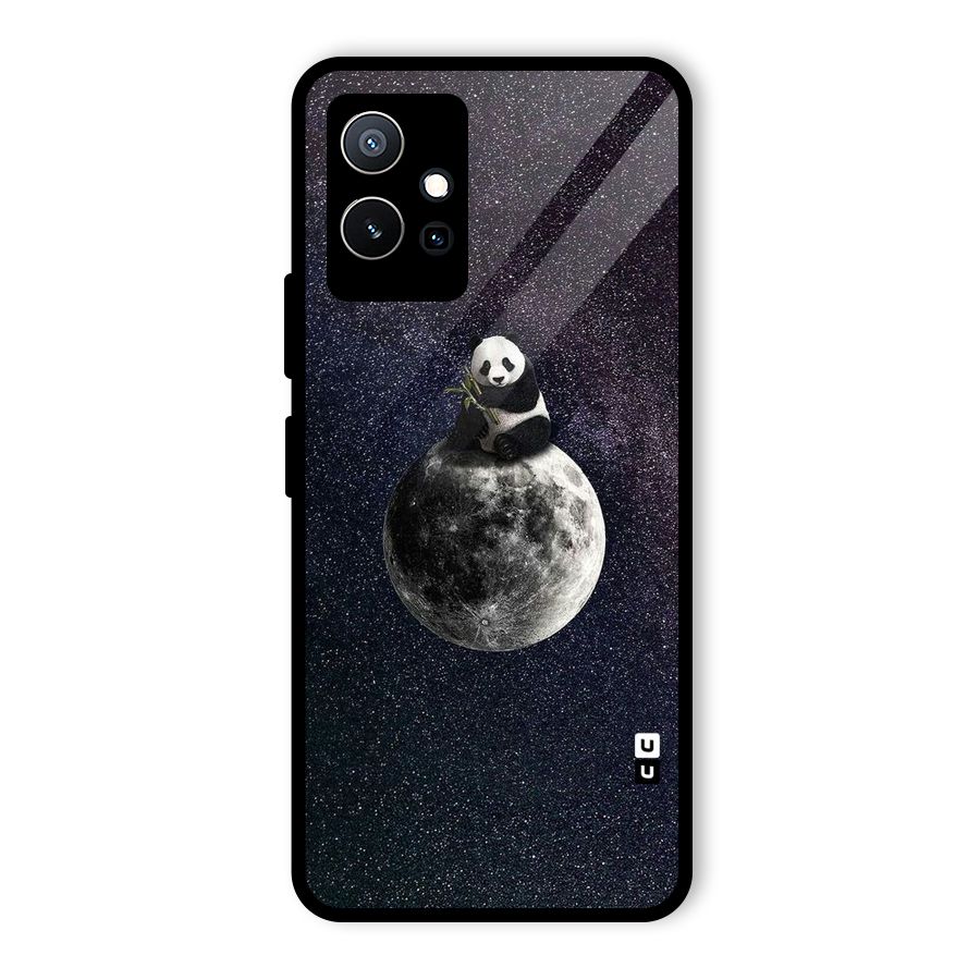 Panda Space Glass Back Case for Vivo Y75 5G