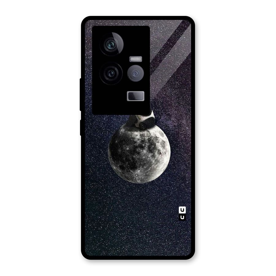 Panda Space Glass Back Case for Vivo iQOO 11 5G