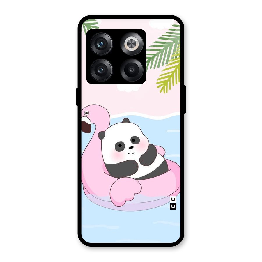 Panda Swim Glass Back Case for OnePlus 10T
