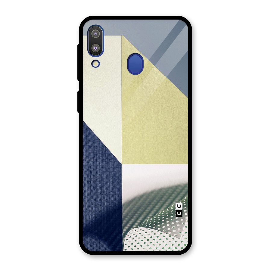 Paper Art Glass Back Case for Galaxy M20