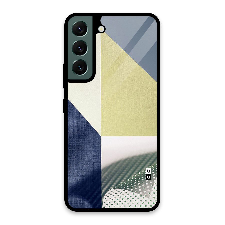 Paper Art Glass Back Case for Galaxy S22 5G