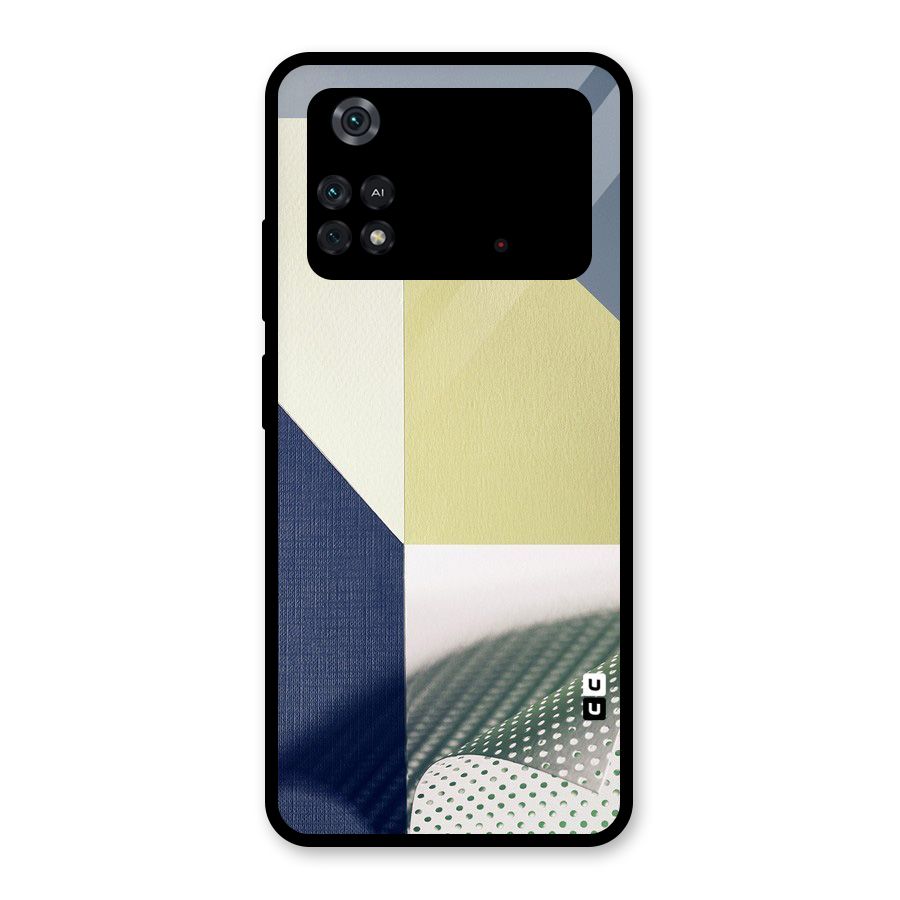 Paper Art Glass Back Case for Poco M4 Pro 4G