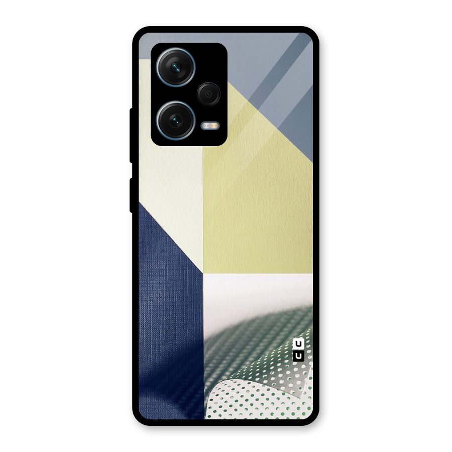 Paper Art Glass Back Case for Redmi Note 12 Pro Plus 5G