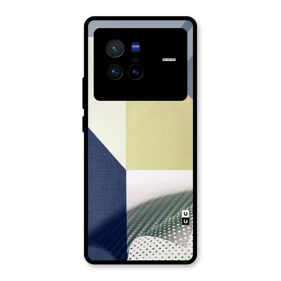 Paper Art Glass Back Case for Vivo X80