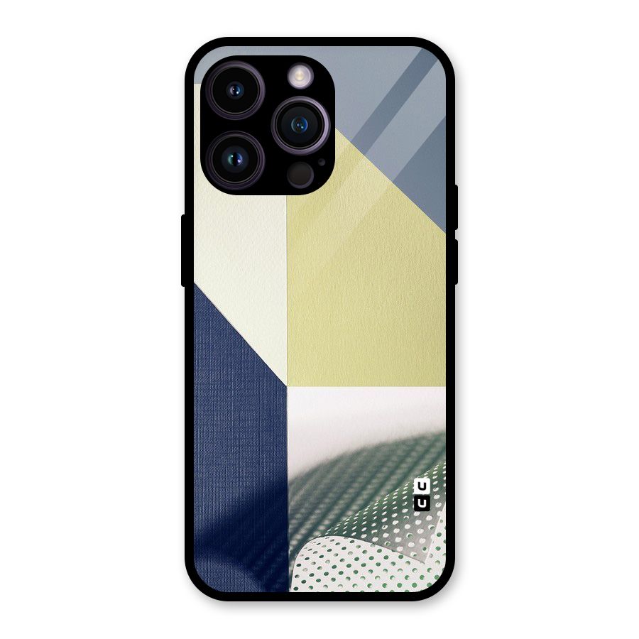 Paper Art Glass Back Case for iPhone 14 Pro Max