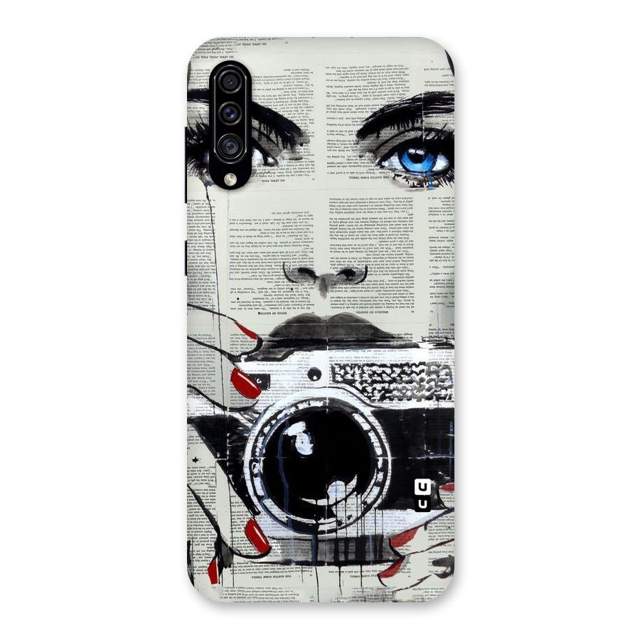 Paper Face Beauty Back Case for Galaxy A30s