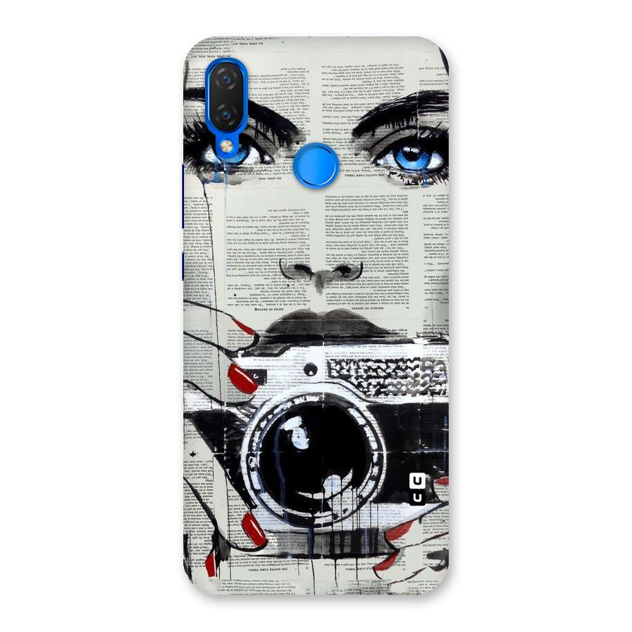 Paper Face Beauty Back Case for Huawei P Smart+