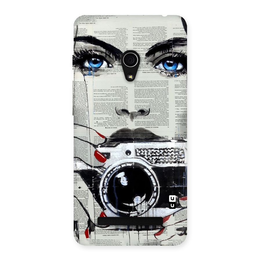 Paper Face Beauty Back Case for Zenfone 5