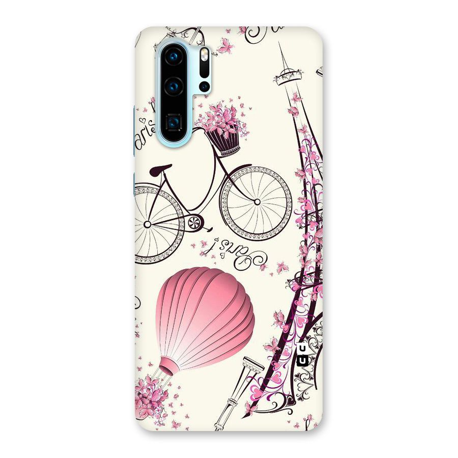 Paris Clipart Back Case for Huawei P30 Pro