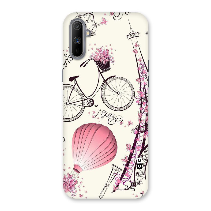 Paris Clipart Back Case for Realme C3