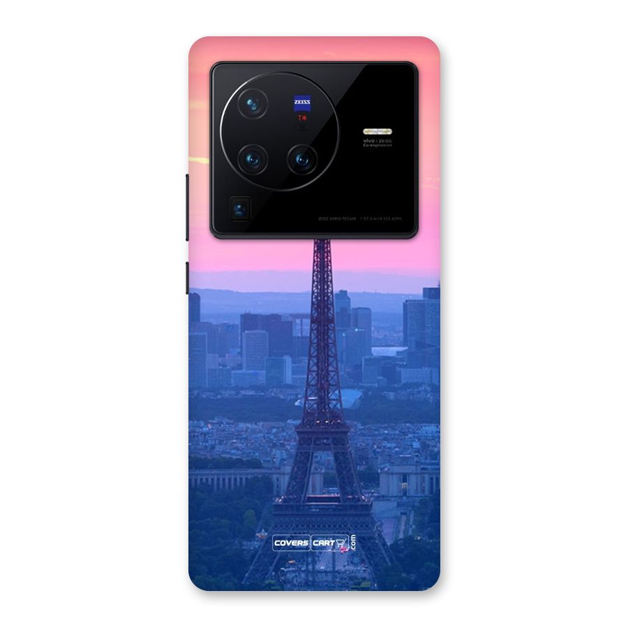 Paris Tower Back Case for Vivo X80 Pro
