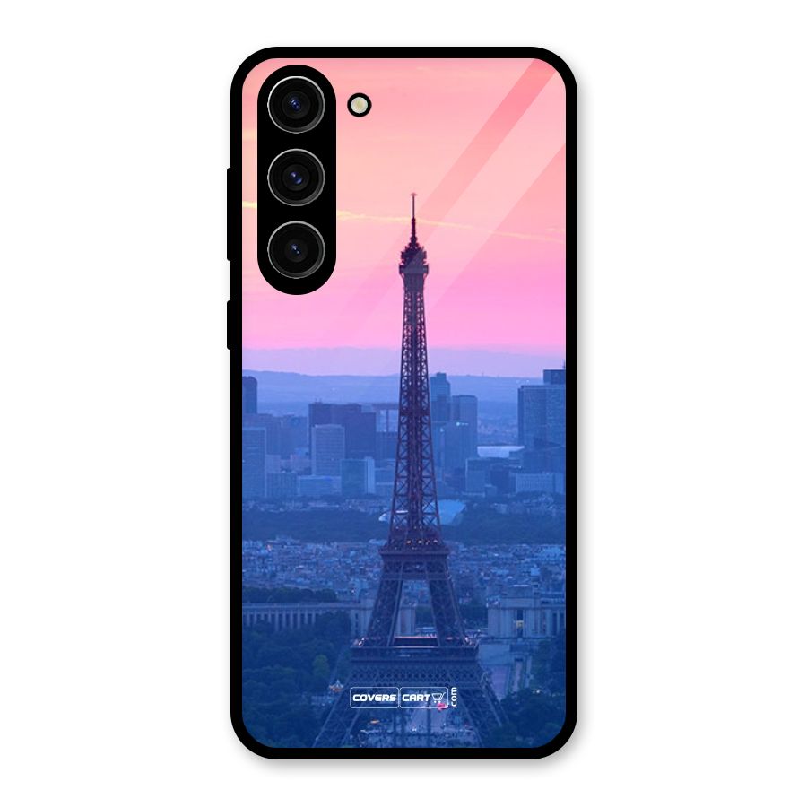 Paris Tower Glass Back Case for Galaxy S23 Plus