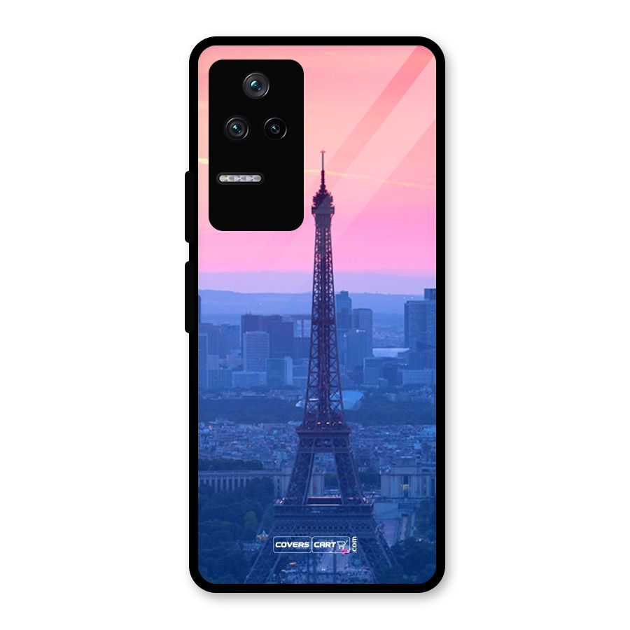 Paris Tower Glass Back Case for Poco F4 5G