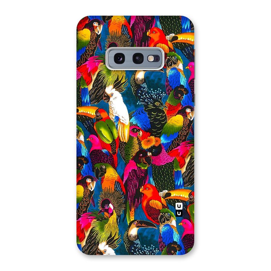 Parrot Art Back Case for Galaxy S10e