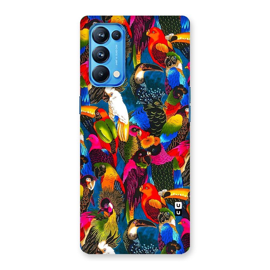 Parrot Art Back Case for Oppo Reno5 Pro 5G