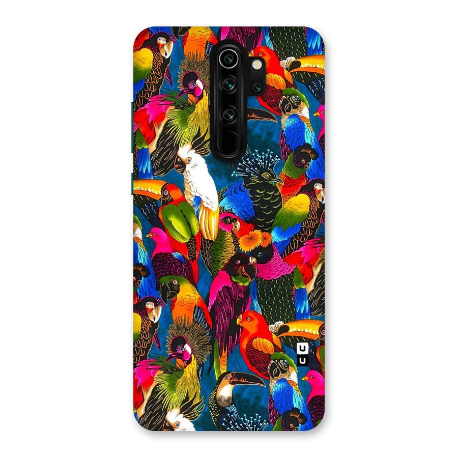 Parrot Art Back Case for Redmi Note 8 Pro