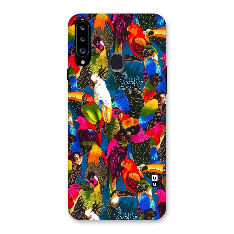 Parrot Art Back Case for Samsung Galaxy A20s