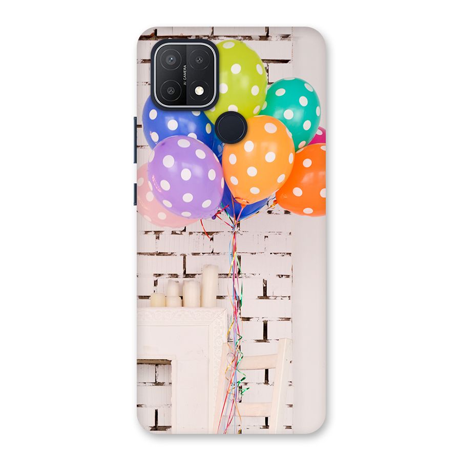 Party Balloons Back Case for Oppo A15