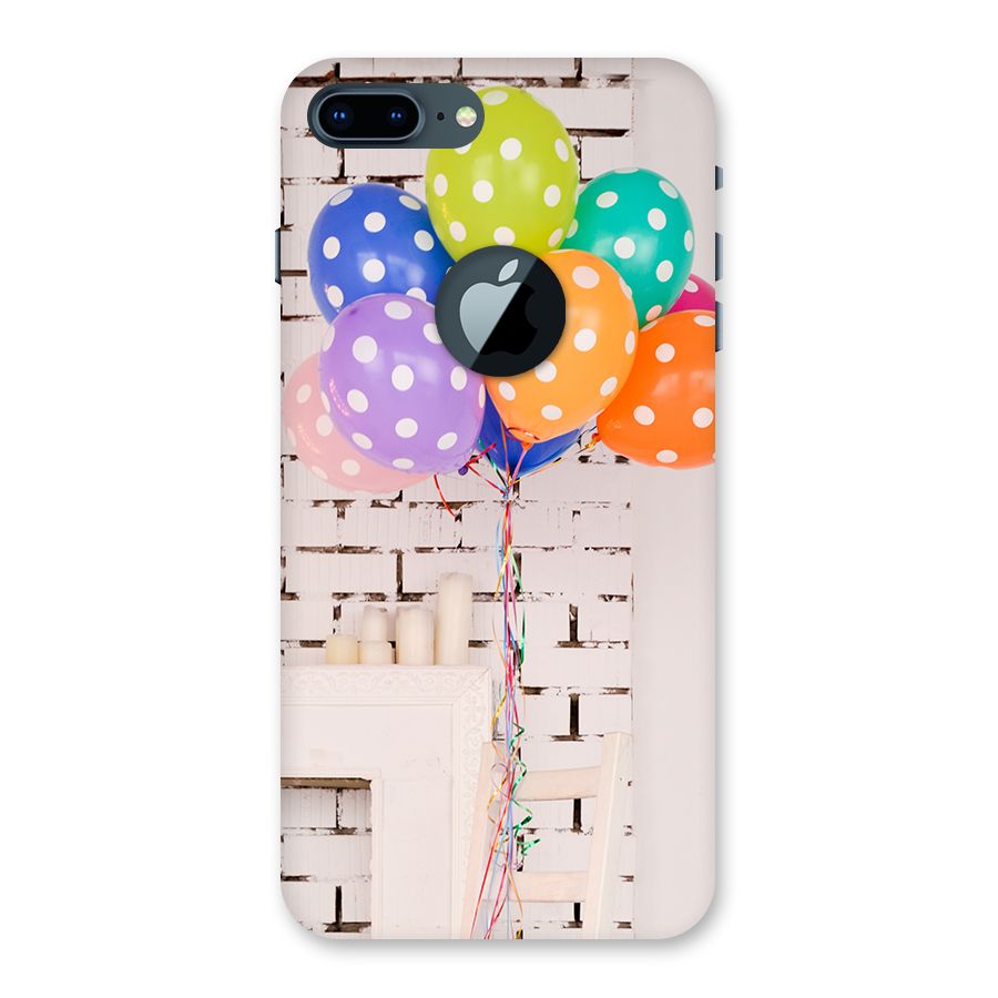 Party Balloons Back Case for iPhone 7 Plus Logo Cut