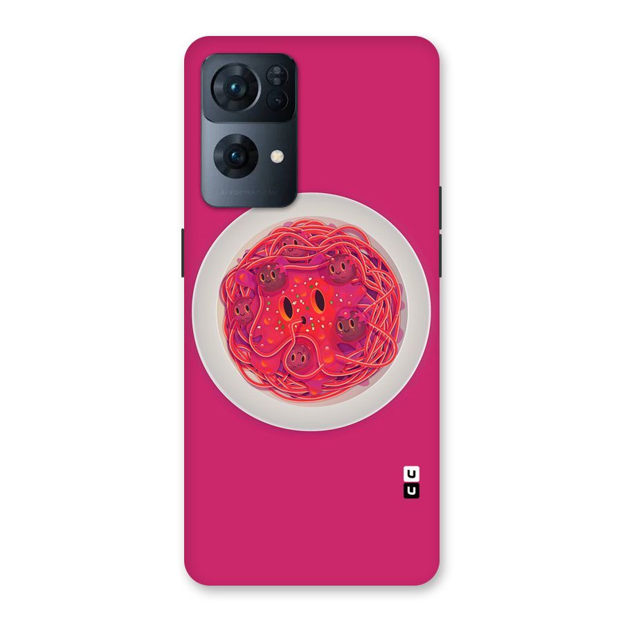 Pasta Cute Back Case for Oppo Reno7 Pro 5G