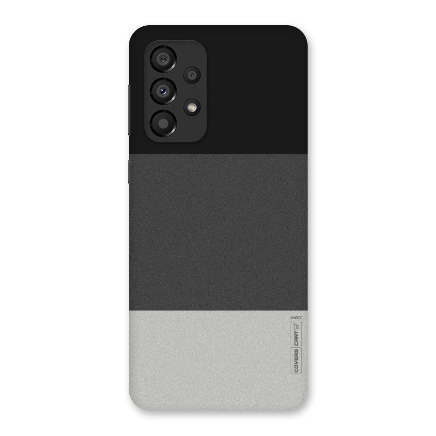Pastel Black and Grey Back Case for Galaxy A33 5G