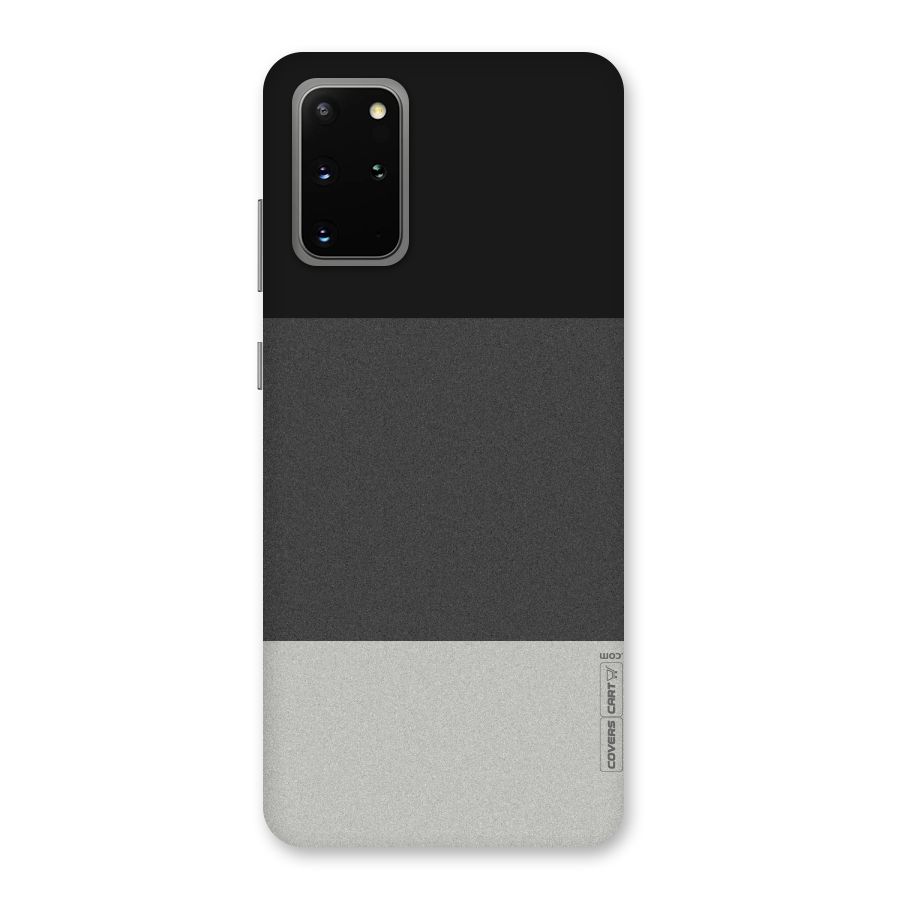 Pastel Black and Grey Back Case for Galaxy S20 Plus