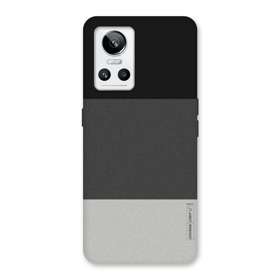 Pastel Black and Grey Back Case for Realme GT Neo 3