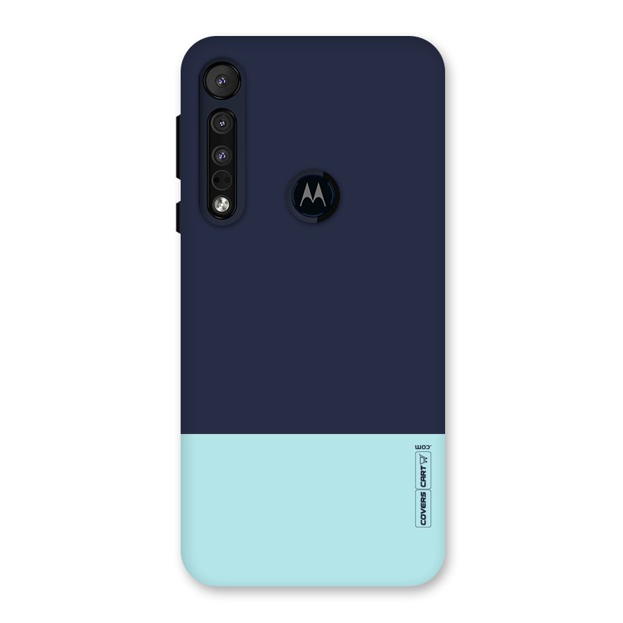 Pastel Blues Back Case for Motorola One Macro