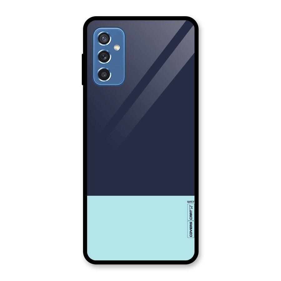 Pastel Blues Glass Back Case for Galaxy M52 5G
