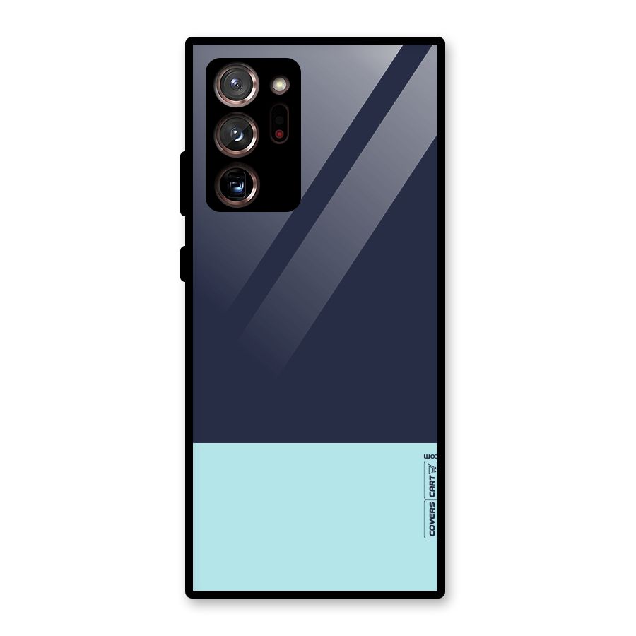 Pastel Blues Glass Back Case for Galaxy Note 20 Ultra 5G
