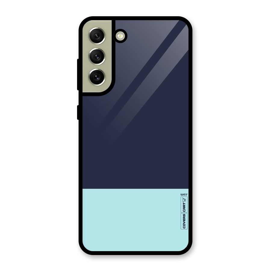 Pastel Blues Glass Back Case for Galaxy S21 FE 5G