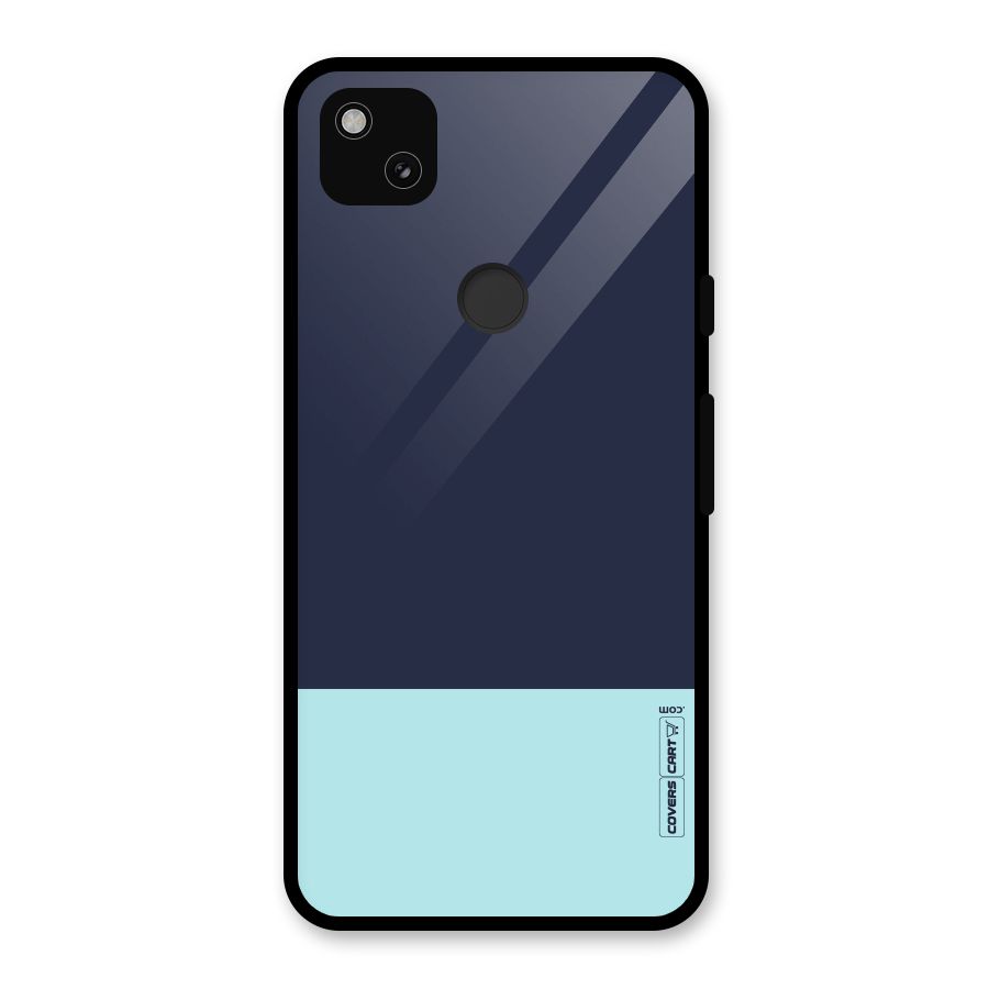 Pastel Blues Glass Back Case for Google Pixel 4a