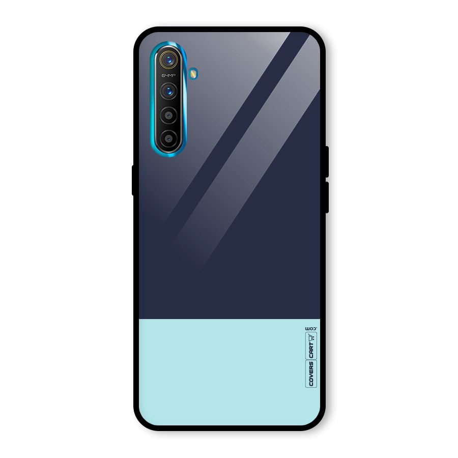 Pastel Blues Glass Back Case for Realme X2