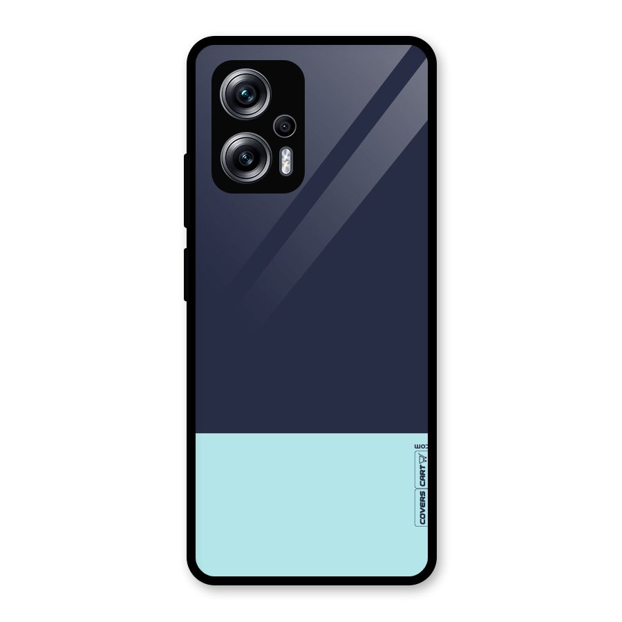 Pastel Blues Glass Back Case for Redmi K50i