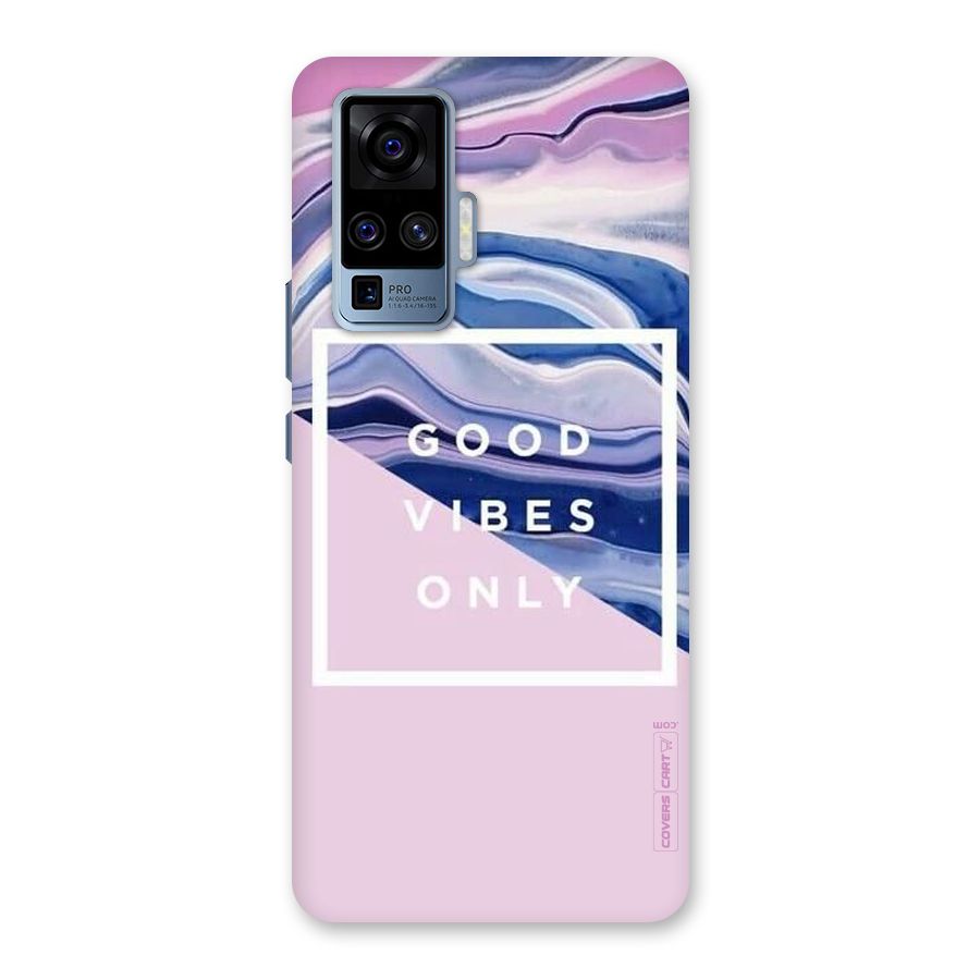 Pastel Color Vibes Back Case for Vivo X50 Pro