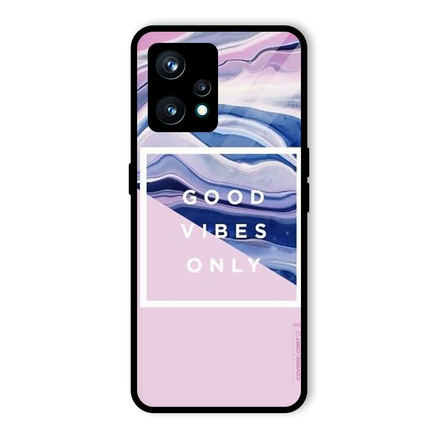 Pastel Color Vibes Glass Back Case for Realme 9 Pro Plus 5G