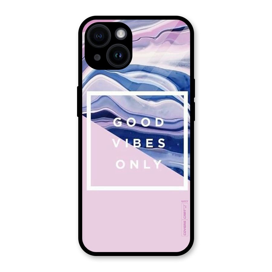 Pastel Color Vibes Glass Back Case for iPhone 14