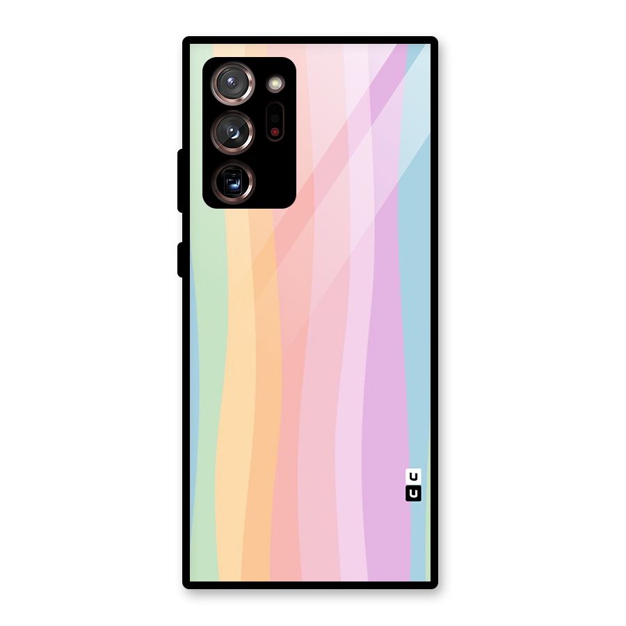 Pastel Curves Glass Back Case for Galaxy Note 20 Ultra 5G