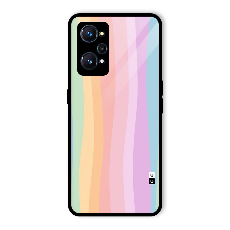 Pastel Curves Glass Back Case for Realme GT 2