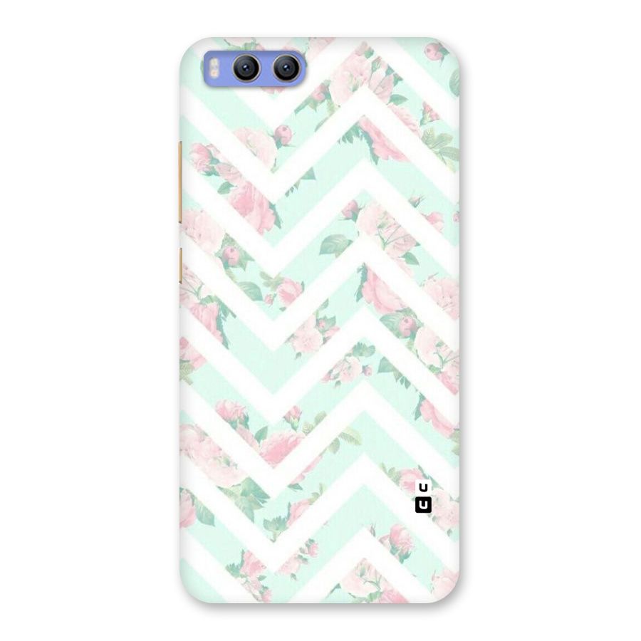 Pastel Floral Zig Zag Back Case for Xiaomi Mi 6