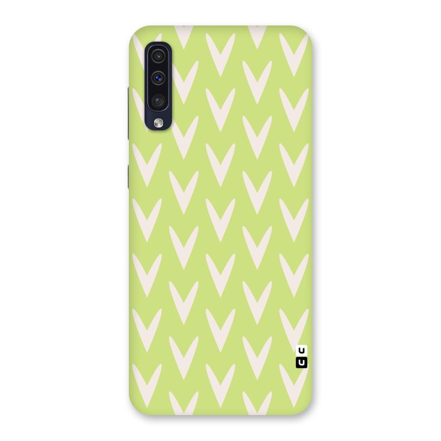 Pastel Green Grass Back Case for Galaxy A50s