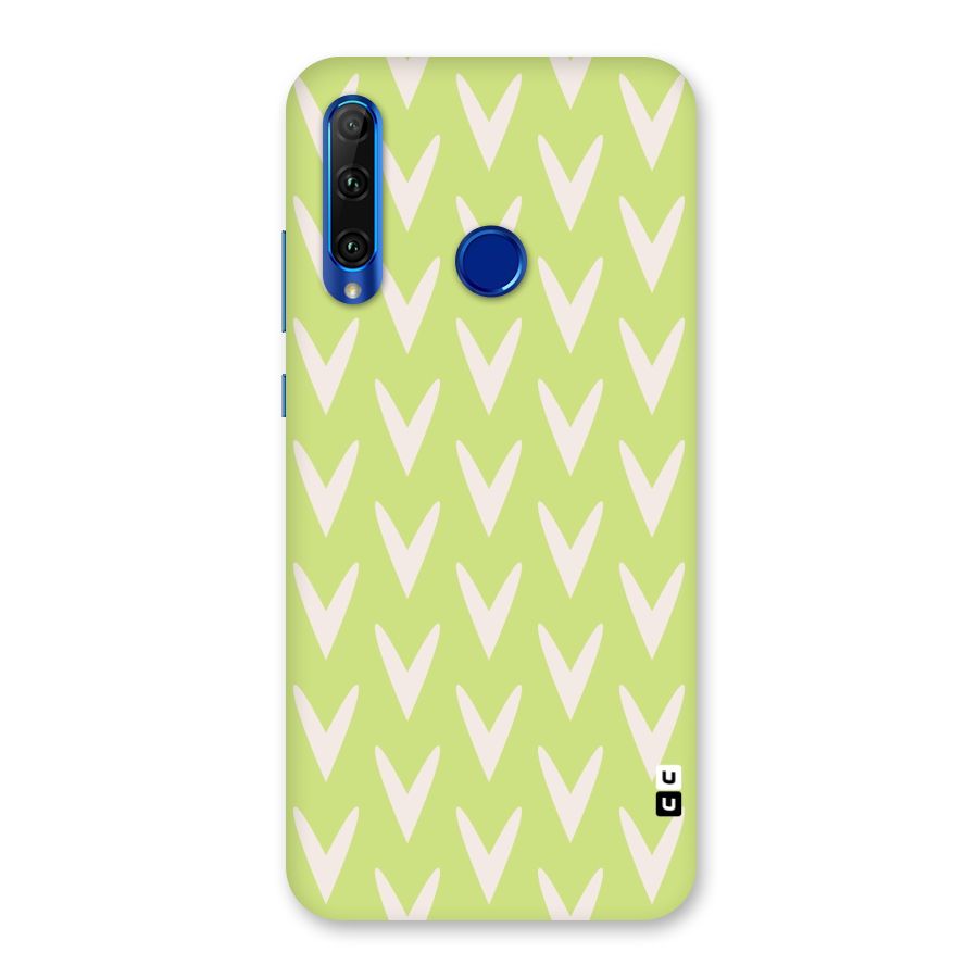 Pastel Green Grass Back Case for Honor 20i