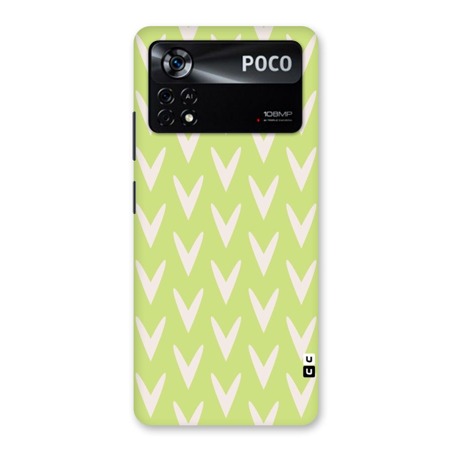 Pastel Green Grass Back Case for Poco X4 Pro 5G