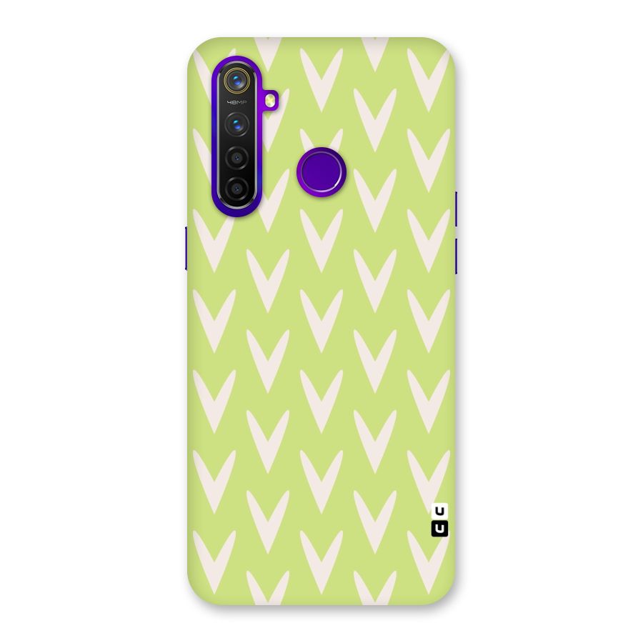 Pastel Green Grass Back Case for Realme 5 Pro