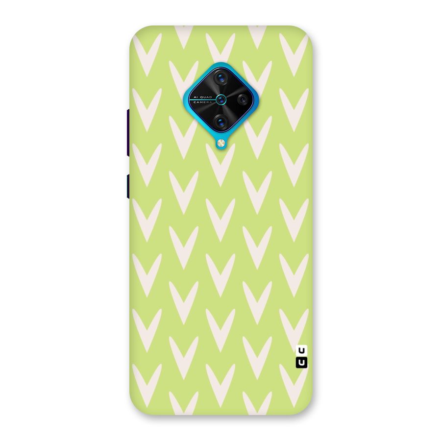 Pastel Green Grass Back Case for Vivo S1 Pro