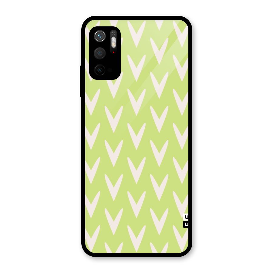 Pastel Green Grass Glass Back Case for Poco M3 Pro 5G